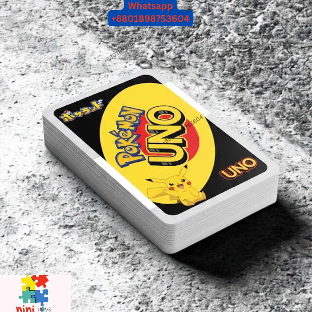 Picture of Mattel Uno Pokemon Card Game For Friends & Family - 110 Cards Imported Version