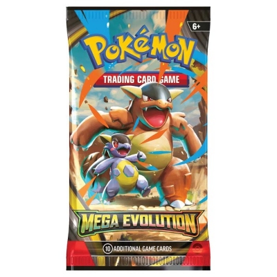 Picture of Pokemon TCG Mega Evolution 9 Cards in 1 Pack Mastercopy - Scarlet & Violet Set Booster Pack Bundle