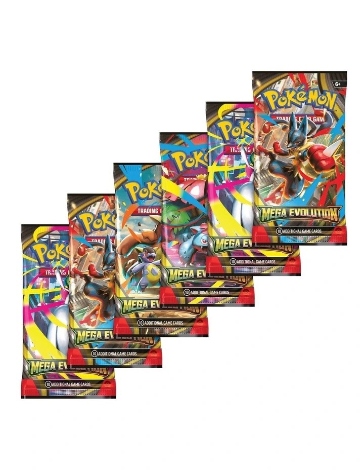 Picture of Pokemon TCG Mega Evolution 9 Cards in 1 Pack Mastercopy - Scarlet & Violet Set Booster Pack Bundle