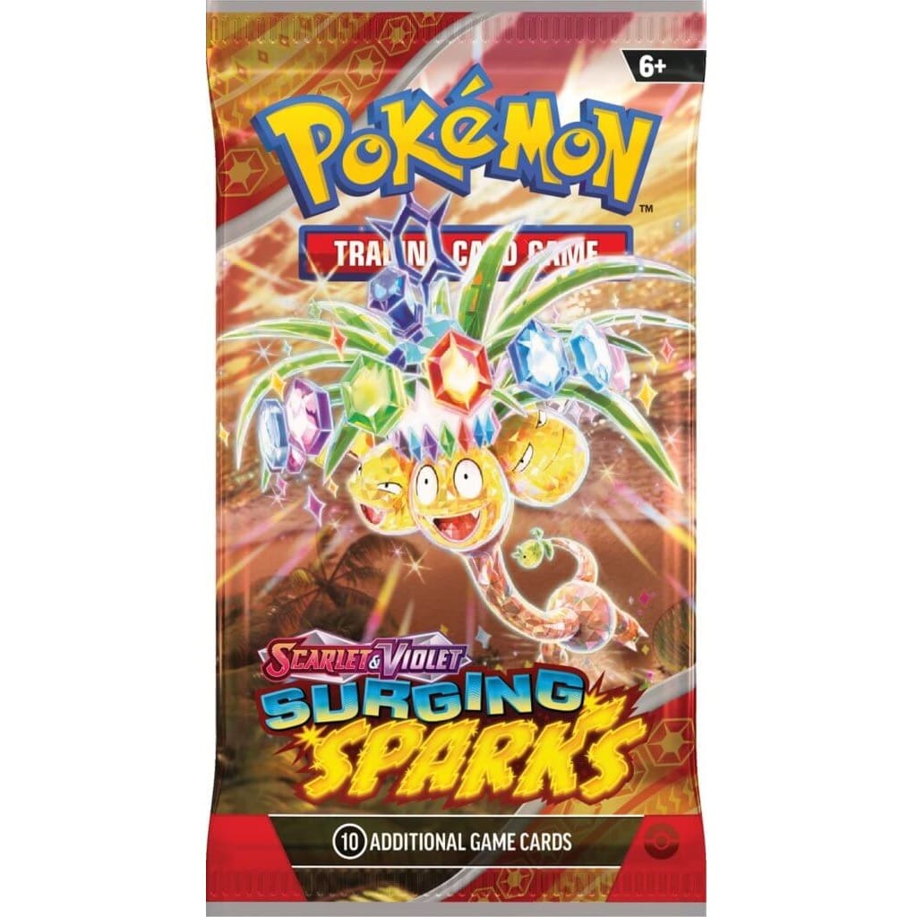 Picture of Pokemon TCG Trading Card Game Surging Sparks Mastercopy - 32 Cards in 4 Packs