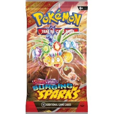 Picture of Pokemon TCG Trading Card Game Surging Sparks Mastercopy - 32 Cards in 4 Packs