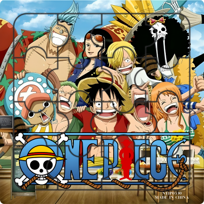 Picture of 3D Jigsaw Puzzle Anime Set 3 Puzzle Designs in 1 Set - 6 Inch puzzles for children & adult, friends and family - 16 Pc Puzzle of Naruto , Demon Slayer , One Piece Cartoon Puzzles