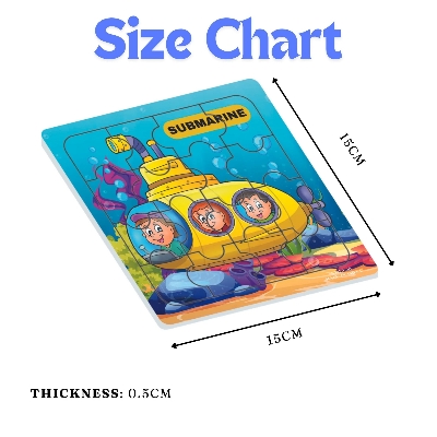 Picture of 3D Jigsaw Puzzle Pokemon Set 3 Puzzle Designs in 1 Set - 6 Inch puzzles for children & adult, friends and family - Pikachu Squirtle Mew 16 Pc Puzzle