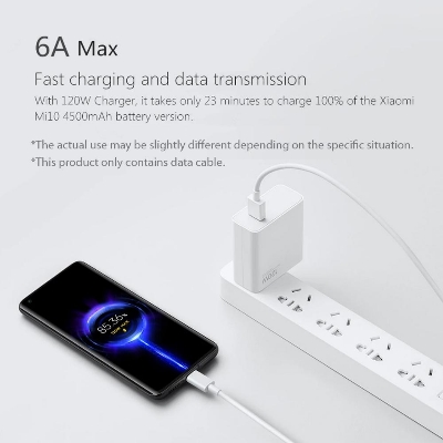 Picture of Xiaomi Type-C USB Cable for 6A turbo\Quick Charge Cable for Devices Data Synchronization Fast Charger