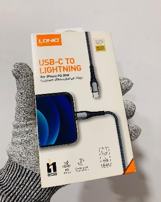 Picture of LDNIO LC111 USB-C To Lightning 30W For iPhone 1 Meter Type-C To Lightning Charging & Data Transmission Cable For iPhone 14/13/ 12 Pro Max / iPhone 11 Pro Max