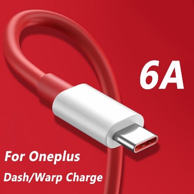 Picture of Official Oneplus 7T pro 7T Warp Fast Charger cable 6A Dash Quick USB Type-C data cable for One plus 7Pro 7 6T 6 5T 5 - Cable Protector