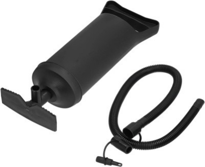 Picture of Double Action Hand Pump with 3 Nozzle Attachments Portable Manual Air Pump for Inflatables High-output Easy to Use Fast Inflation Long Lasting for Inflatable Toys Airbeds Pool Floats.