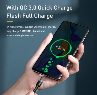 Picture of Baseus PD 100W USB C To Type C Cable QC 3.0 Quick Charge 4.0 Data Cable Fast Charging