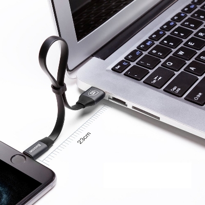 Picture of Baseus Nimble 2 in 1 Portable Short Cable Lightning & Micro USB Cable