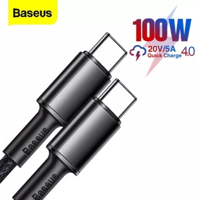 Picture of BASEUS Fast Charging Data Cable 1m Type-C to Type-C 100W (20V=5A)
