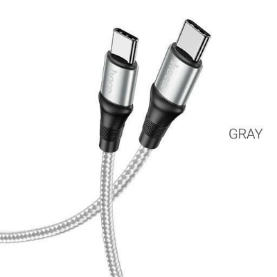 Picture of Hoco Cable Type-C to Type-C X50 Exquisito 100W charging data sync-1M