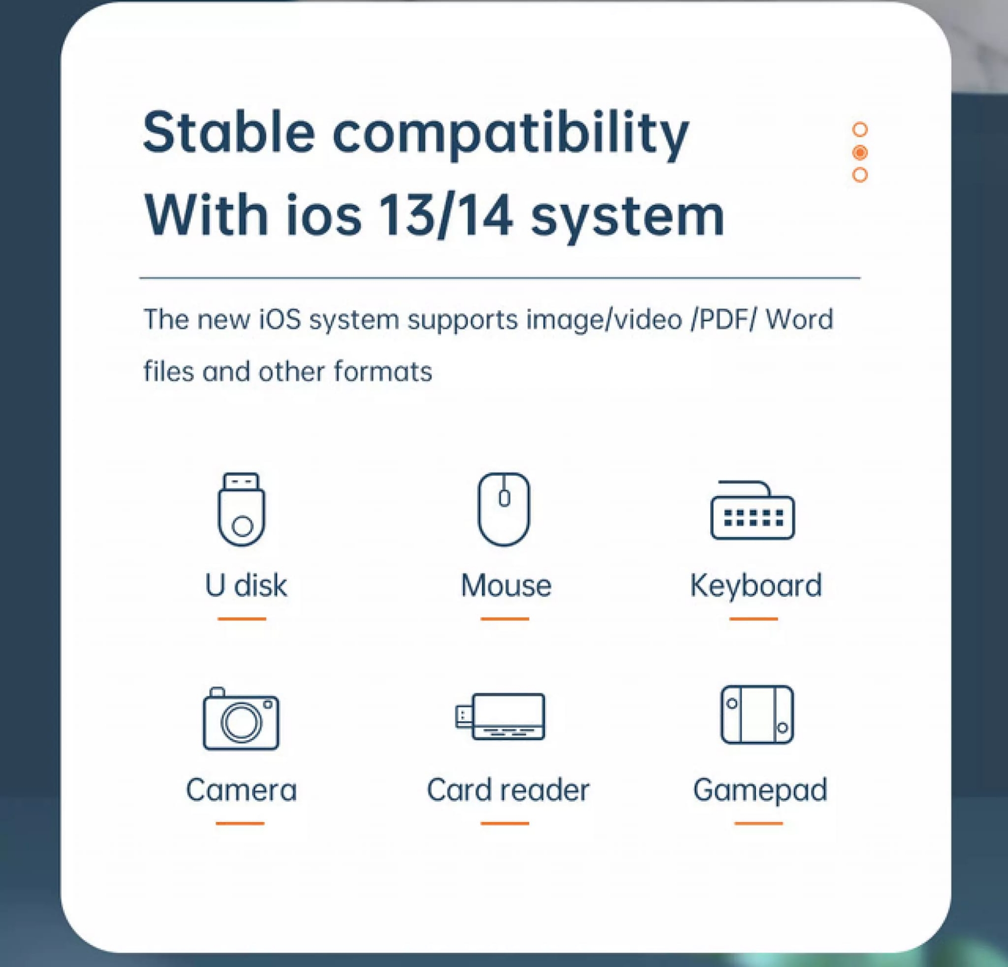 Picture of Mcdodo OTG USB-A 3.0 to Lightning Adapter