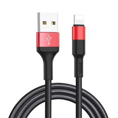 Picture of hoco X26 Xpress charging data cable for USB to Lightning -1m