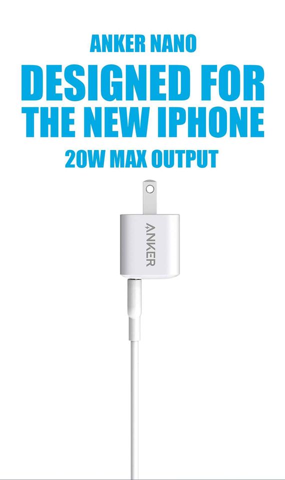 Picture of Anker Powerport PD Nano 20W USB C Wall Charger Type C Adapter