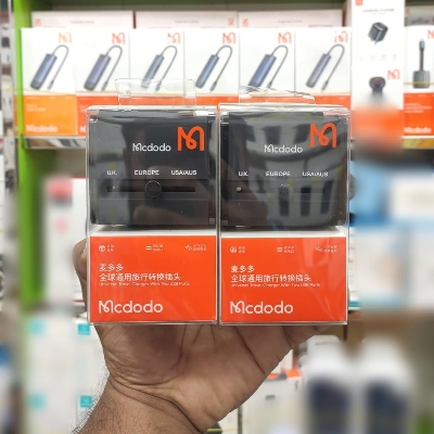 Picture of Mcdodo CP-2020 6 IN 1 Universal Travel Charger Dual USB Adapter