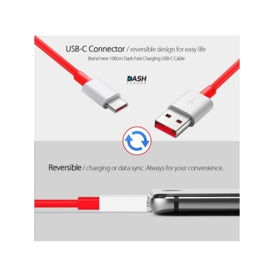 Picture of Official Oneplus 7T pro 7T Warp Fast Charger cable 6A Dash Quick USB Type-C data cable for One plus 7Pro 7 6T 6 5T 5 3