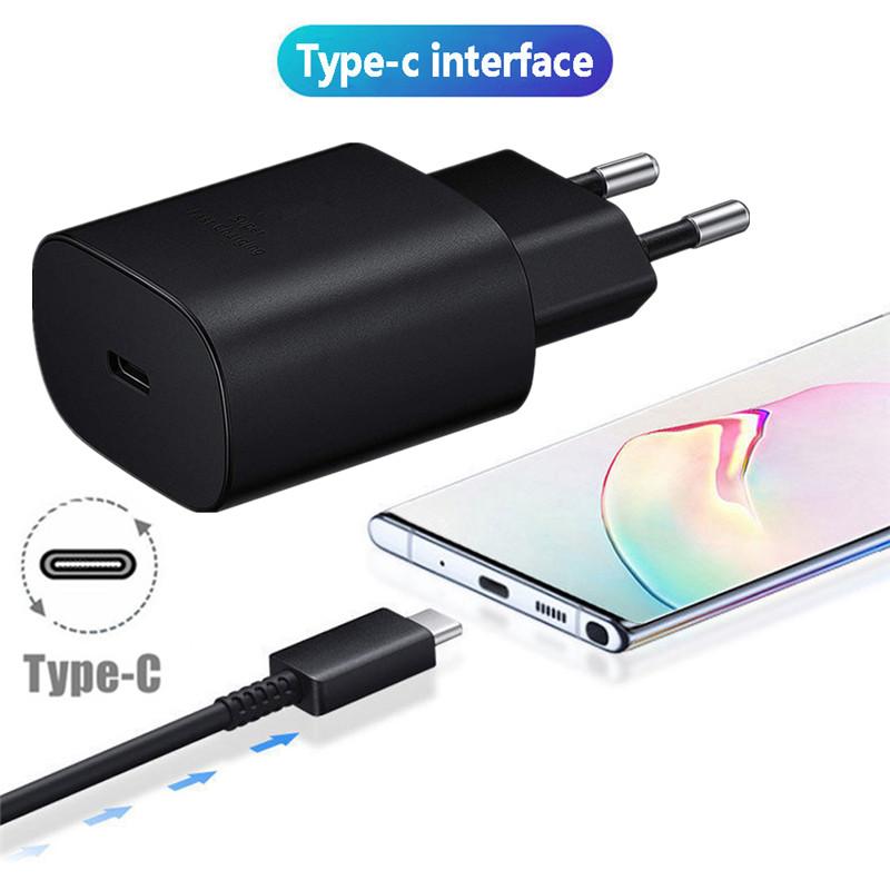 Picture of Official Samsung 5A Type C to C Cable 25W 45W PD 3.2 to Usb Cable Galaxy Z Fold 2/3 5G Tab S7 Charger cable Black