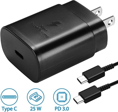 Picture of SAMSUNG 25W Travel Adapter + C to C Cable