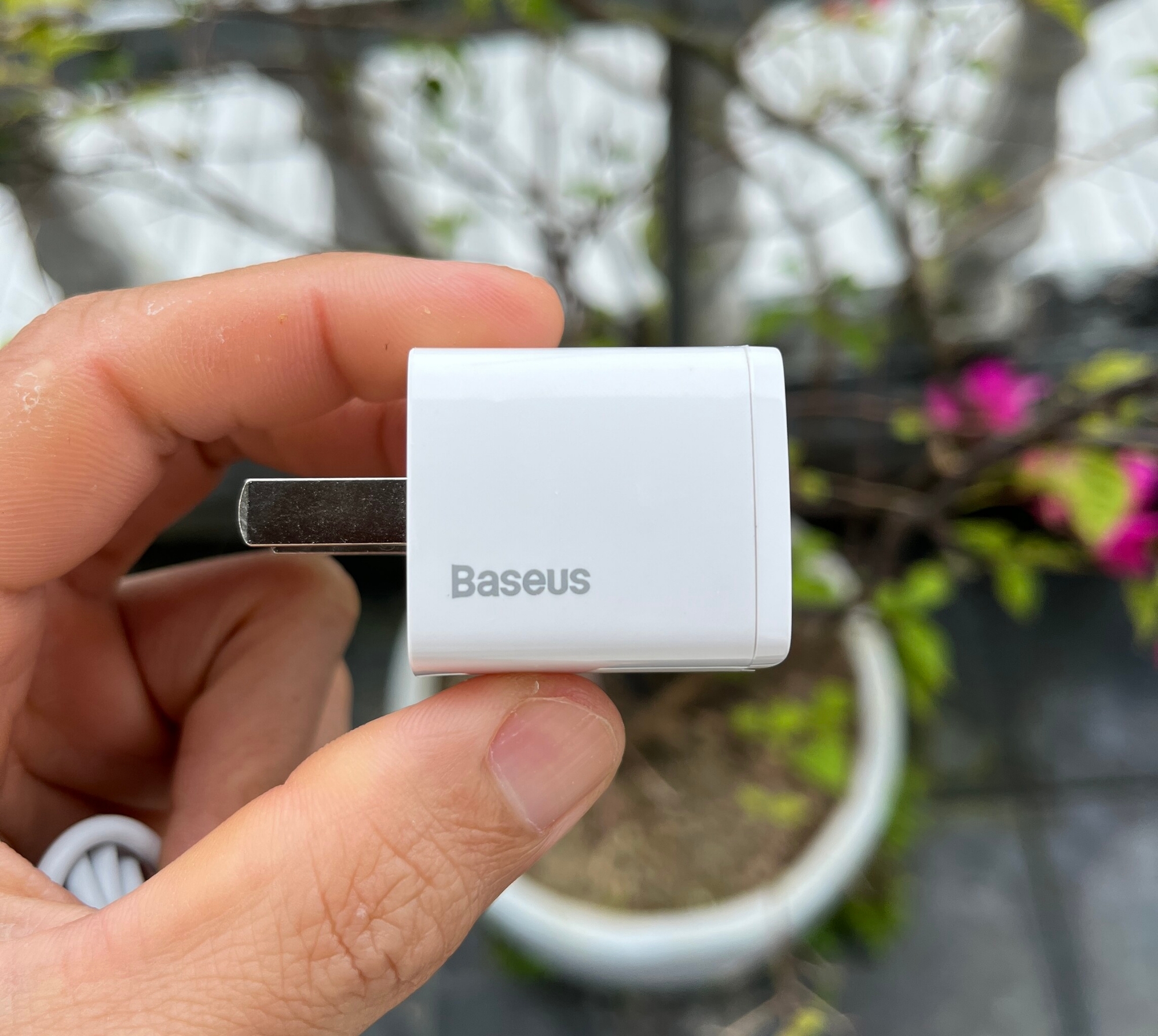 Picture of Baseus Cube PD Quick Charger 1C 20W CN Set For Apple Iphone 14 13 12 11 Series Fast Charger 1C CN Set Type-C to iP PD 20W 1m Cable