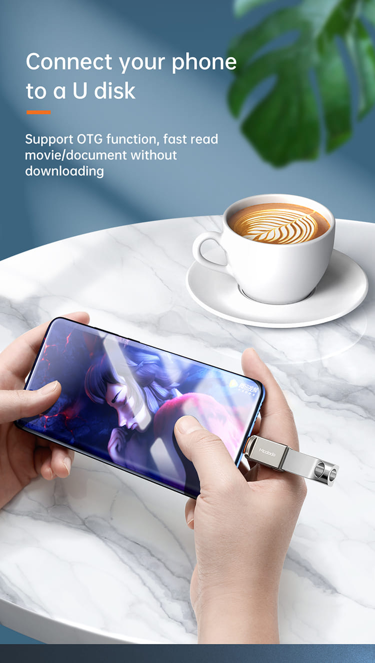 Picture of MCDODO USB 3.0 to Type-C Mini OTG Adapter