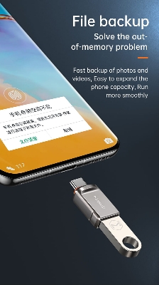 Picture of MCDODO USB 3.0 to Type-C Mini OTG Adapter