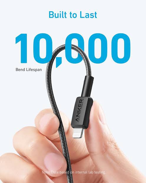 Picture of Anker 322 USB-C to USB-C 60W Nylon Braided Cable