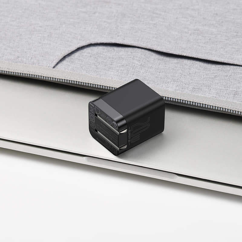 Picture of Baseus Super Si Pro Quick Charger 1C 20W CN Black (Only Adapter, Cable Not Included)