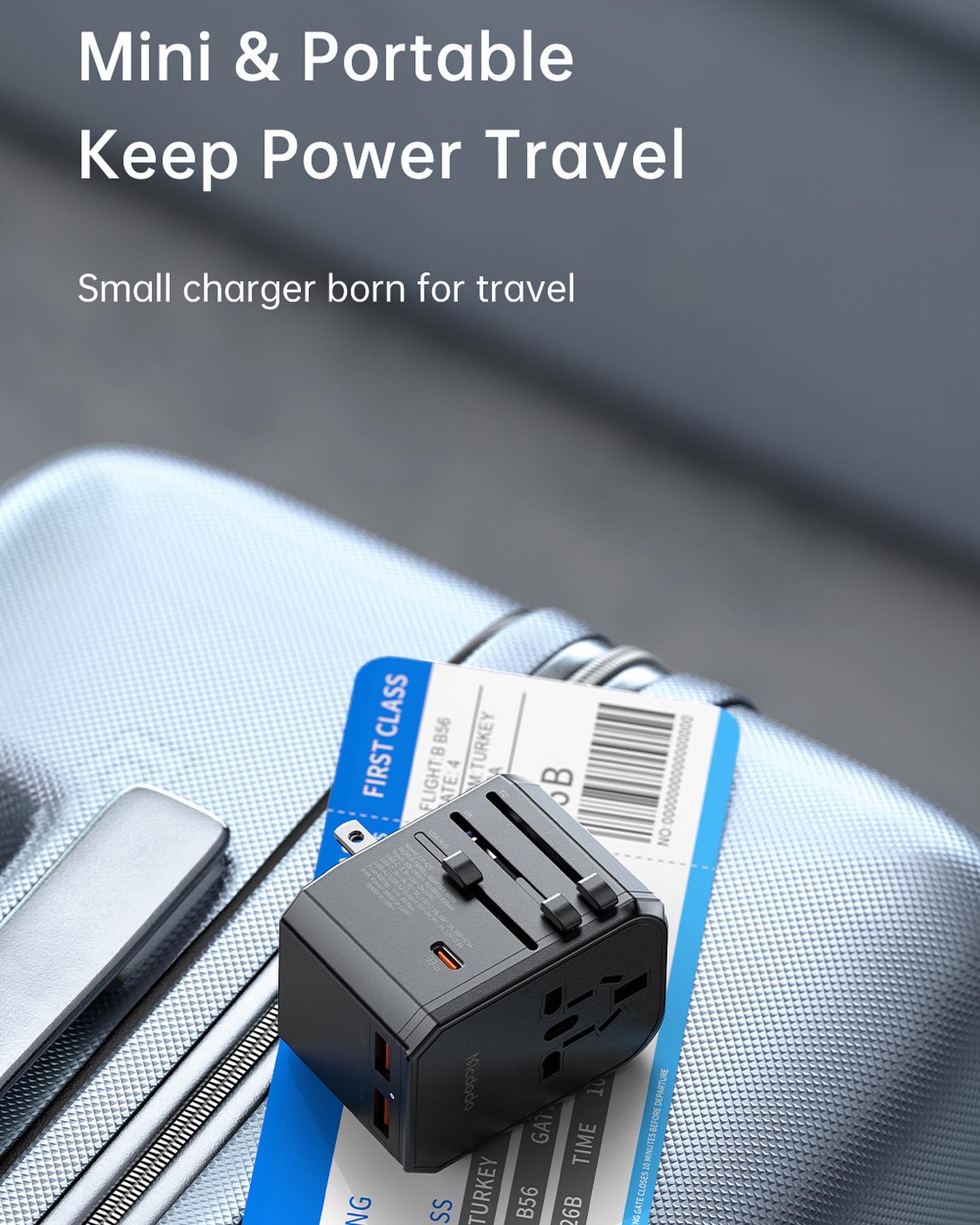 Picture of Mcdodo PD 33W Fast Charging Universal Travel Adapter