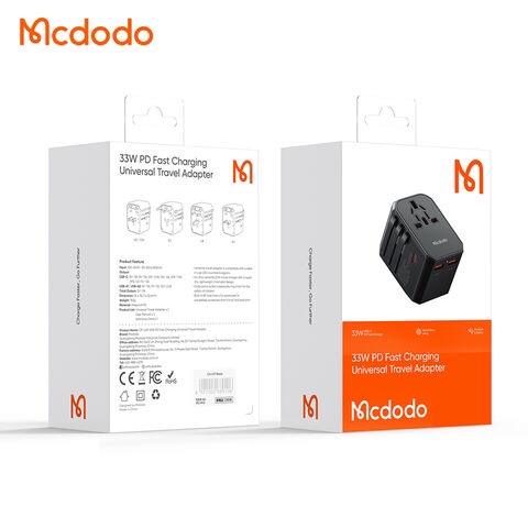 Picture of Mcdodo PD 33W Fast Charging Universal Travel Adapter