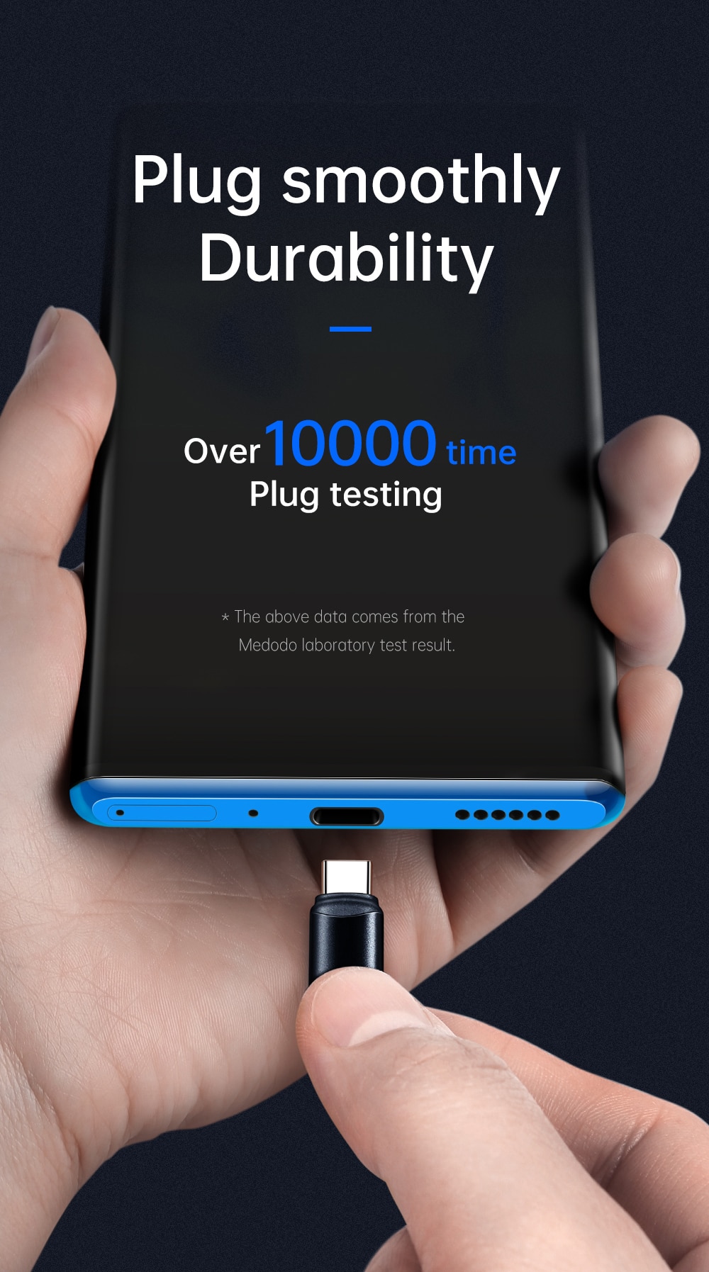 Picture of MCDODO Lightning to Type C Adapter Features