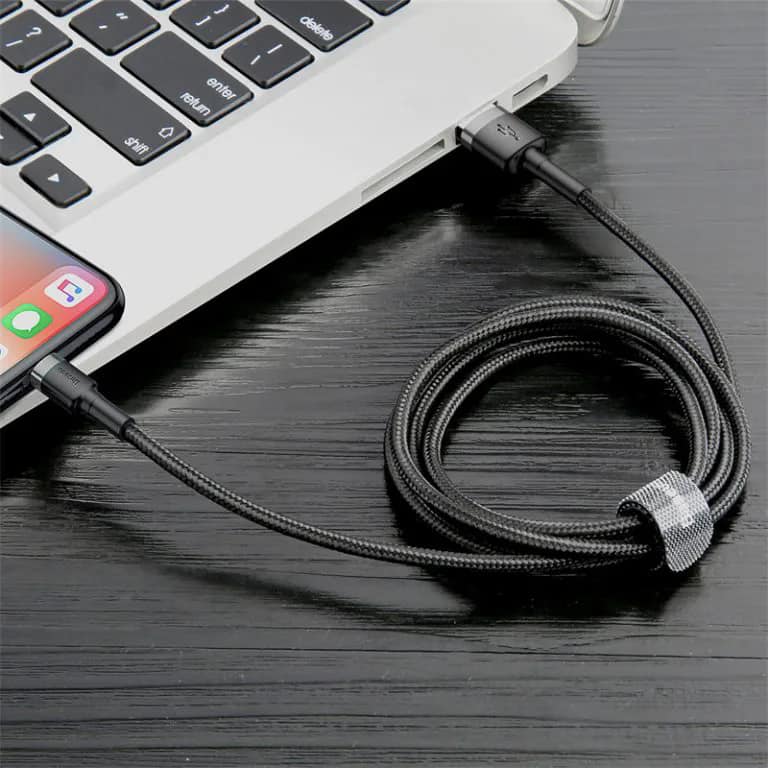 Picture of Baseus Cafule USB Cable to Lightning A-pple 1M