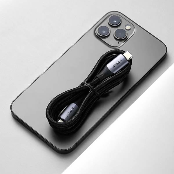 Picture of Ugreen USB-C to USB-C 100W USB3.2 Gen2 10Gbps Charger Cable (1M)