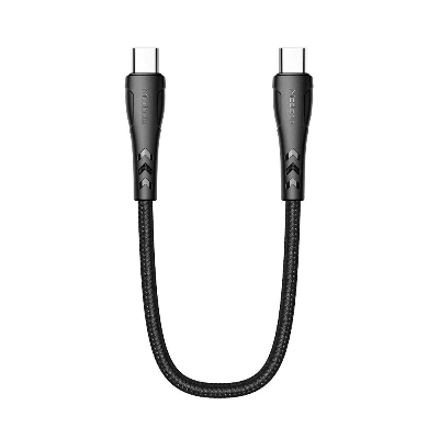 Picture of MCDODO Type-C to Type-C 60W PD Fast Charge Data Cable 0.2m - Cable Protector
