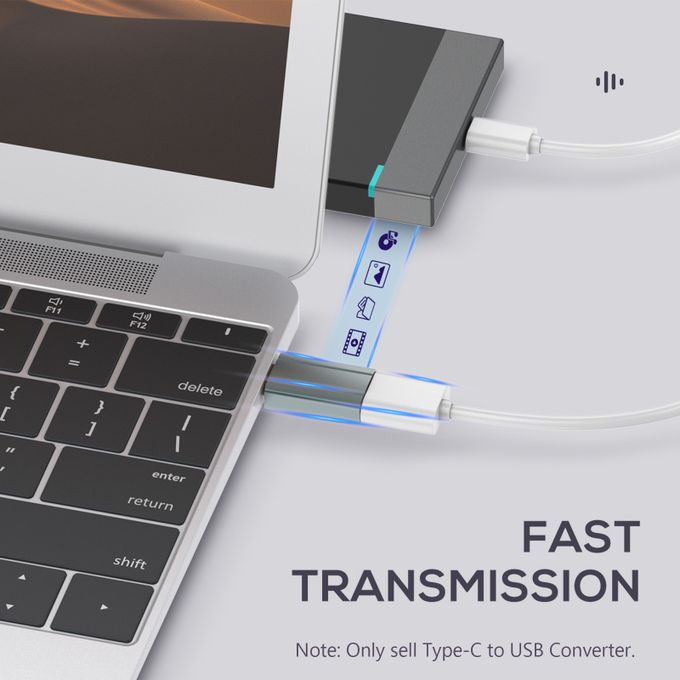 Picture of LDNIO USB C Female to USB Male Adapter Fast Transmission