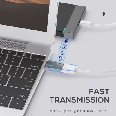 Picture of LDNIO USB C Female to USB Male Adapter Fast Transmission