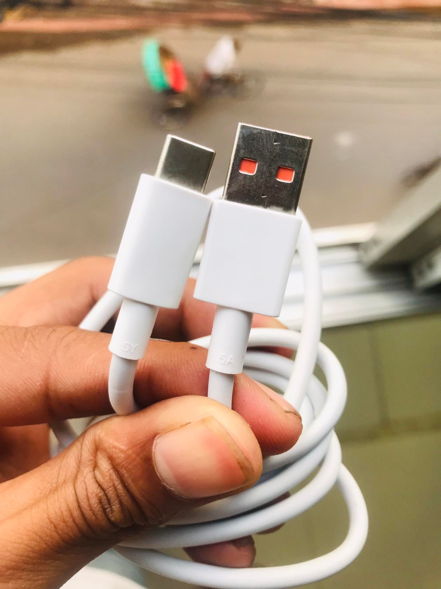 Picture of 1m 5A Fast Charging Type-c USB Cable For Xiaomi Redmi 9A 8A Note 8T 9S 8 9 Pro K30 K20 Pro OPPO Realme 3 5 6 X50 Pro C2 C3 Cable