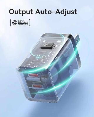 Picture of Baseus GaN5 Pro Fast Charger C+C 40W for iPhone Samsung Macbook iPad