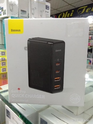 Picture of Baseus GaN2Pro Quick Charger Dual Type C Dual USB 100W CN Plug Adapter