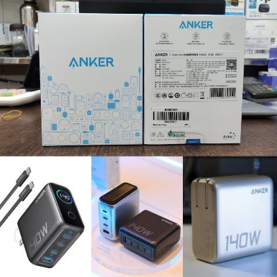 Picture of Anker Zolo Charger For Phone Tablet and Laptop (140W, 4-Port, PD 3.1) with USB-C Cable