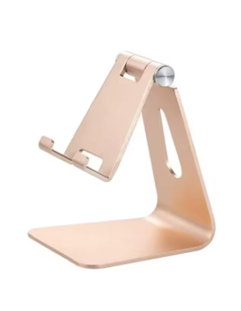 Picture of Aluminum Mobile Phone Stand Adjustable Cell Phone Desktop Stand For Mobile and Tab - Mobile Stand