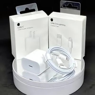 Picture of iphone 20W PD Premium quality Fast Charger Adapter with USB-C to Lighting Cable For 13 pro max