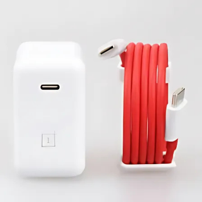 Picture of One plus 65W PD Warp Charger with Type-C to Type-C cable