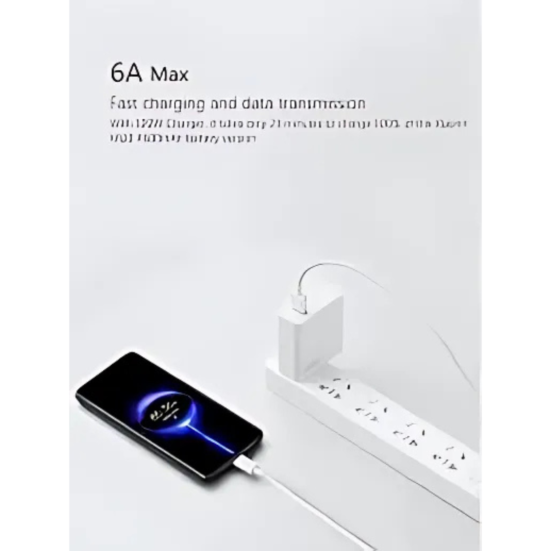Picture of Xiaomi Mi 120W GaN HyperCharge Turbo Charge Adapter with Cable (CN Pin)