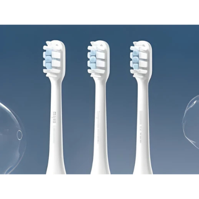 Picture of Replaceable Brush Heads for XIAOMI MIJIA T301 T302 Soft DuPont Clean Bristle WhiteBlue