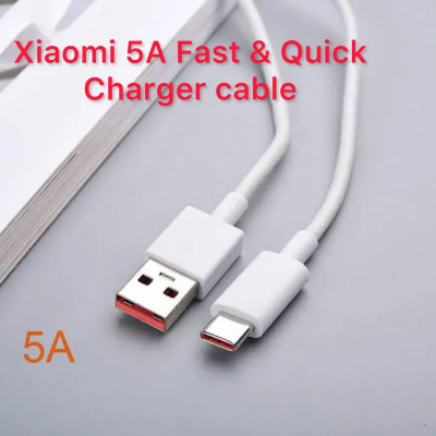 Picture of 1m 5A Fast Charging Type-c USB Cable For Xiaomi Redmi 9A 8A Note 8T 9S 8 9 Pro K30 K20 Pro OPPO Realme 3 5 6 X50 Pro C2 C3 Cable