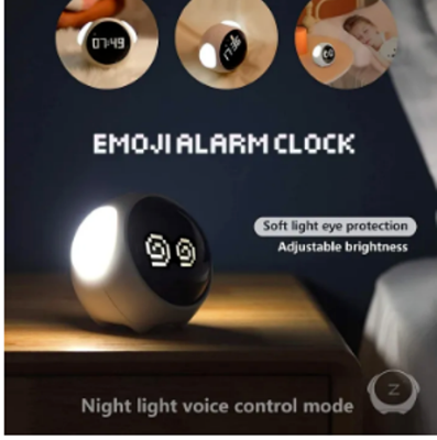Picture of Xiaomi Cute Expression Alarm Emoji Clock