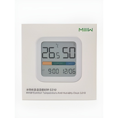 Picture of Xiaomi MiiW Comfort Temperarure And Humidity Clock S210 - White