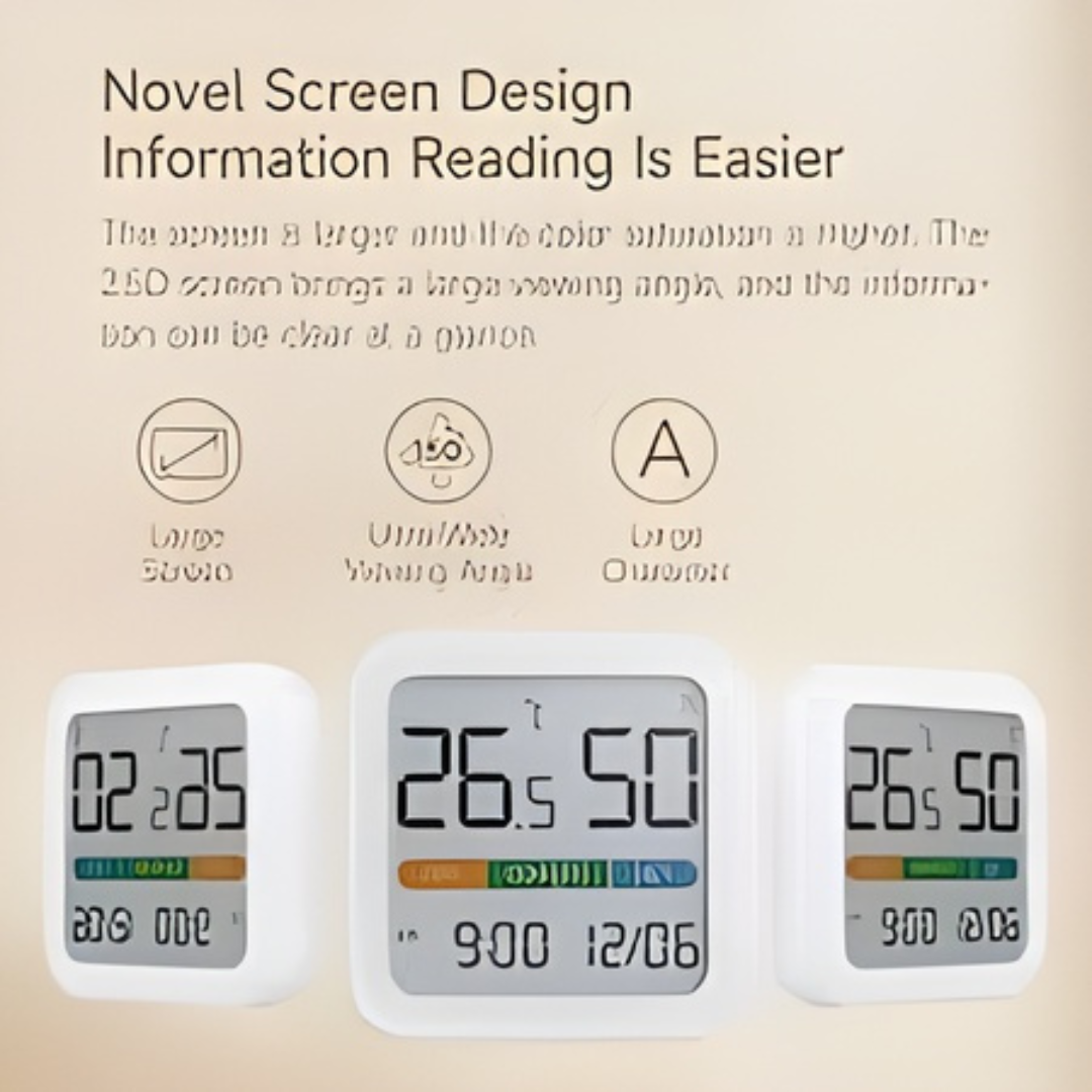 Picture of Xiaomi MiiW Comfort Temperarure And Humidity Clock S210 - White