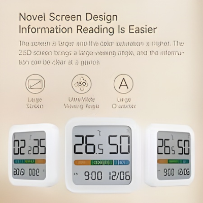 Picture of Xiaomi MiiW Comfort Temperarure And Humidity Clock S210 - White