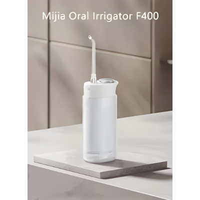 Picture of XIAOMI MIJIA Oral Irrigator F400 Portable Dental For Irrigator Teeth Water Flosser Bucal Calculi Oral Cleaner
